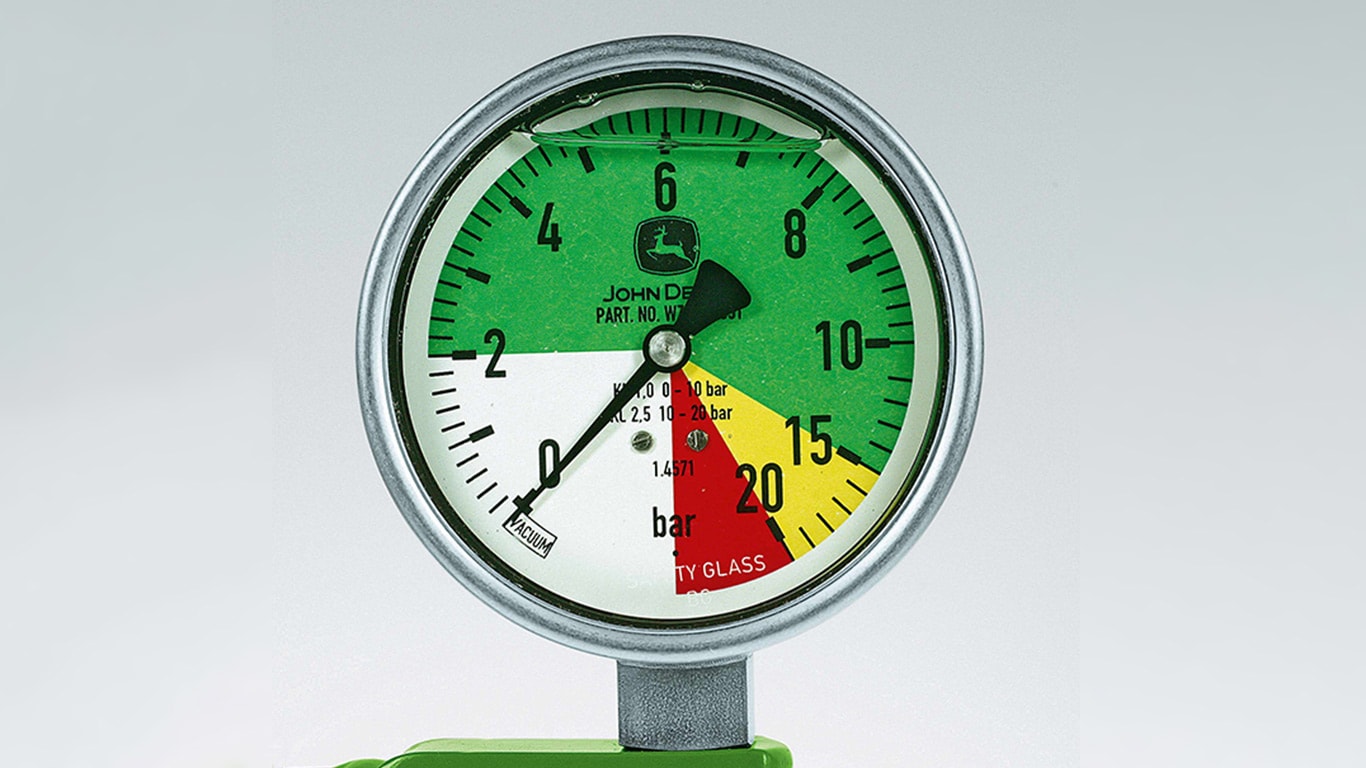 Deli in servis: manometer