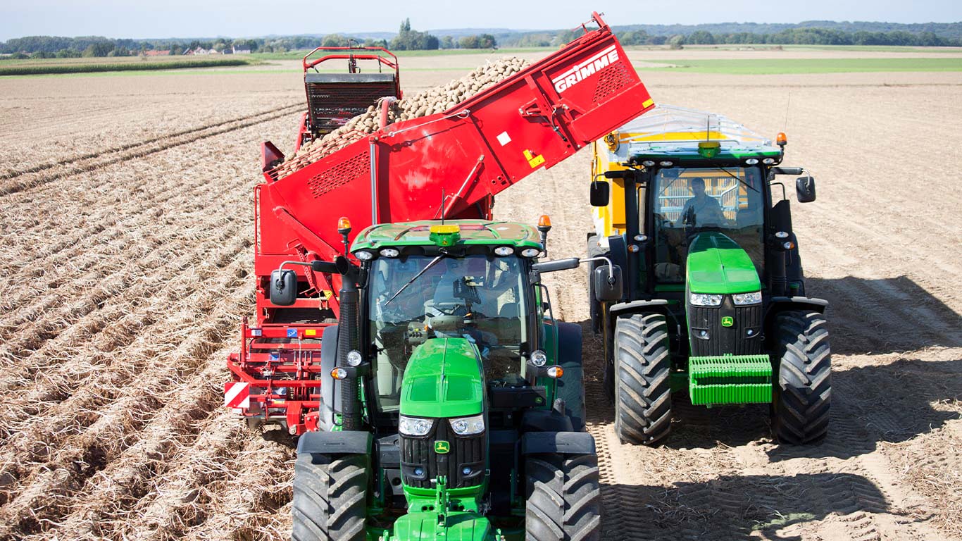 Traktor s traktorjem