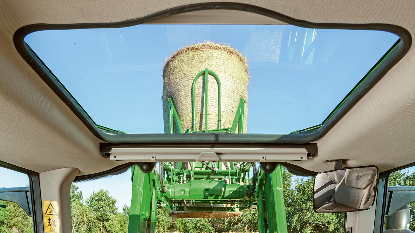 Panoramska streha traktorja serije 6M